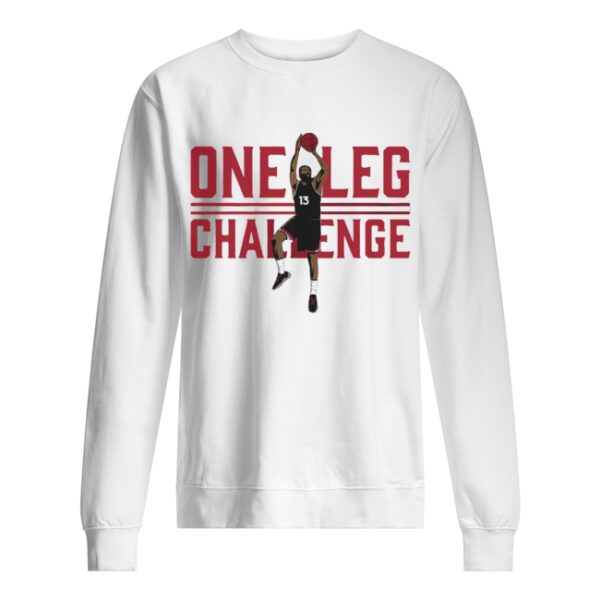 James Harden One Leg Challenge shirt