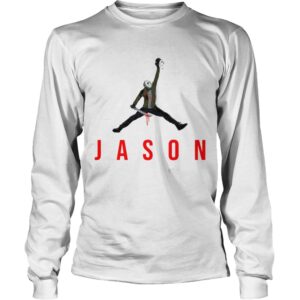 Jason Voorhees Air Jordan logo shirt