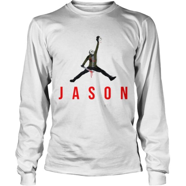 Jason Voorhees Air Jordan logo shirt