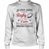 Je Veux Juste Rugby Lapero Problemes D’adultes shirt