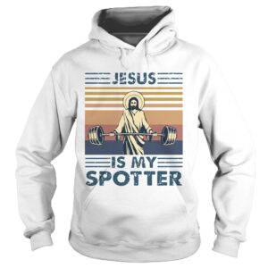 Jesus Is My Spotter Vintage shirt Jesus Is My Spotter Vintage shirt