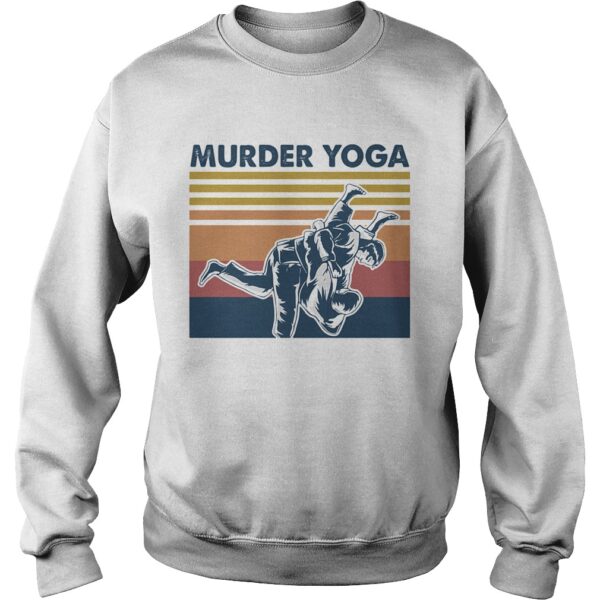 Jiu jitsu murder yoga vintage shirt