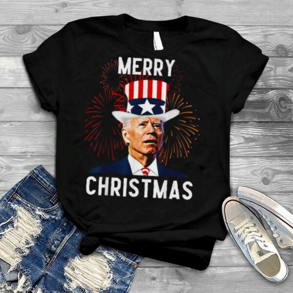 Joe Biden Merry Christmas For Fourth Of July shirt