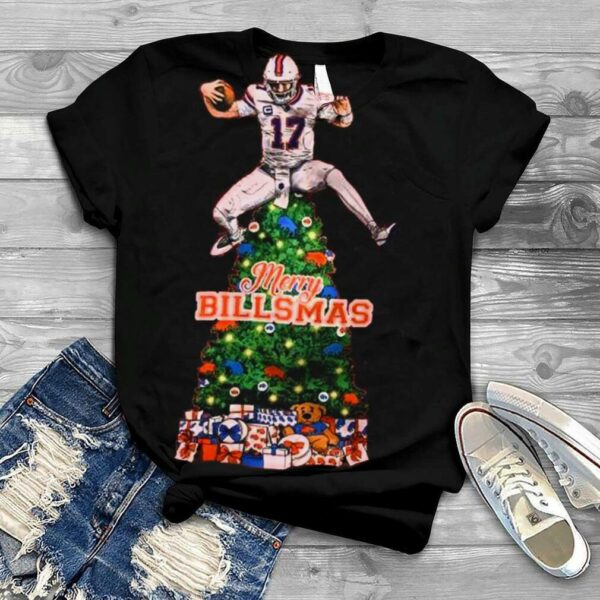 Josh Allen Merry Christmas Leap Tree shirt