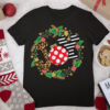 Joy Wreath Hanger Christmas T Shirt