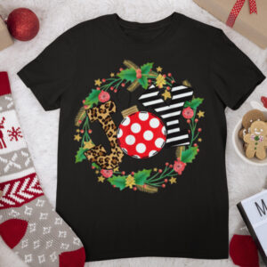 Joy Wreath Hanger Christmas T Shirt