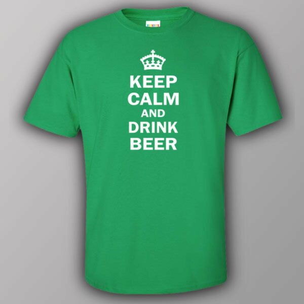 Keep calm and drink beer – T-shirt