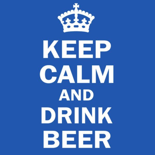 Keep calm and drink beer – T-shirt