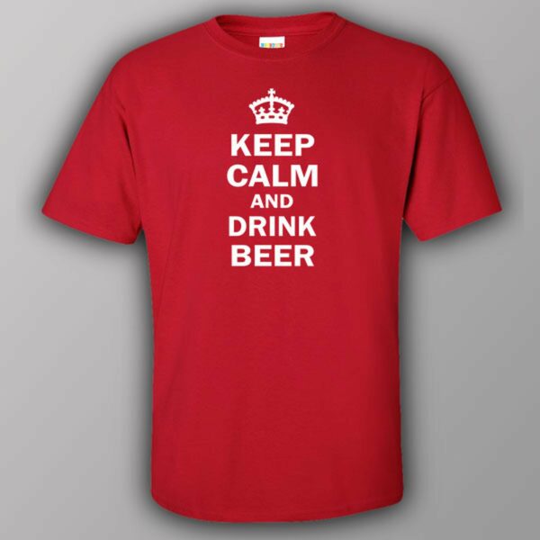 Keep calm and drink beer – T-shirt