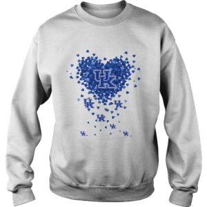 Kentucky Wildcats Tiny Hearts Shape shirt 3