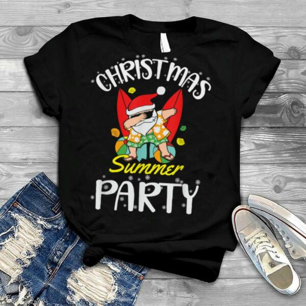 Kids Boys Girl Xmas Summer Party Sun Beach Christmas in July T Shirt