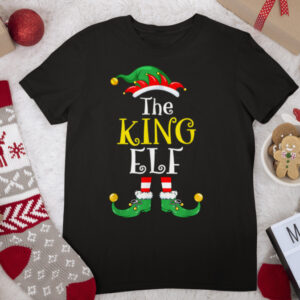 King Elf Matching Group Xmas Funny Family Christmas T Shirt