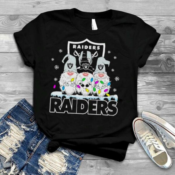 Las Vegas Raiders Football Gnomes Christmas 2023 shirt