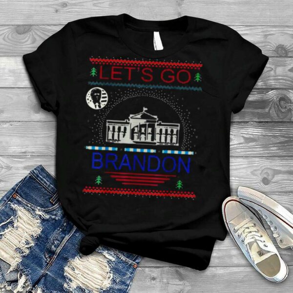 Let’s Go Brandon President Trump White House Ugly Christmas shirt