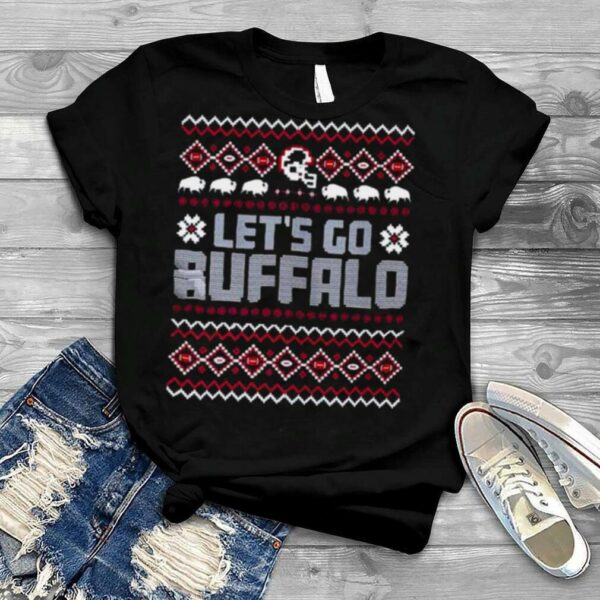 Let’s Go Buffalo Christmas 2022 ugly shirt