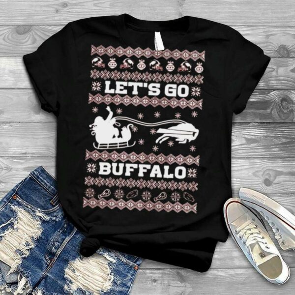 Let’s go Buffalo Bill merry Christmas Holiday tshirt