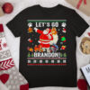 Lets Go Brandon Santa Claus Christmas shirt