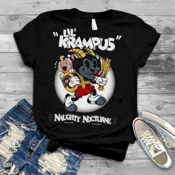 Lil Krampus naughty Nocturne Cartoon Christmas Shirt