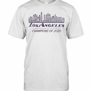 Los Angeles Champions Of 2020 Lakers Lebron James Lakers Players T-Shirt