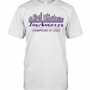 Los Angeles Champions Of 2020 Nba Western Conference T-Shirt