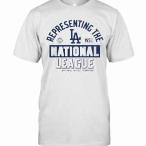 Los Angeles Dodgers Fanatics Branded 2020 National League Champions Locker Room T-Shirt