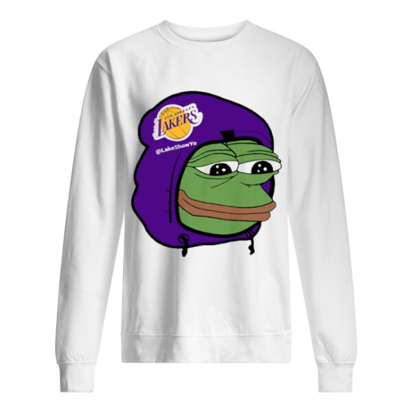 Los Angeles Lakers Sad Pepe the Frog shirt