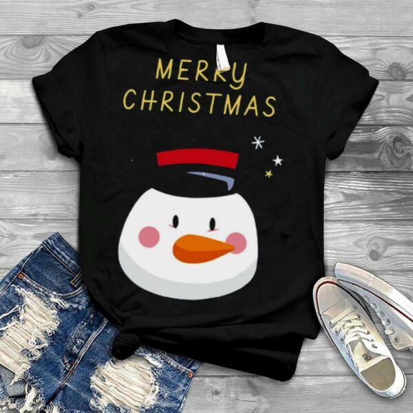 Lovely Snowman Wish You A Merry Christmas shirt