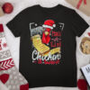 Making A List Chicken It Twice Christmas Merry Xmas T Shirt