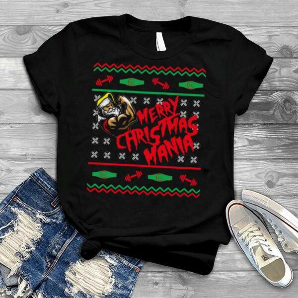 Mania Pro Wrestling Christmas shirt