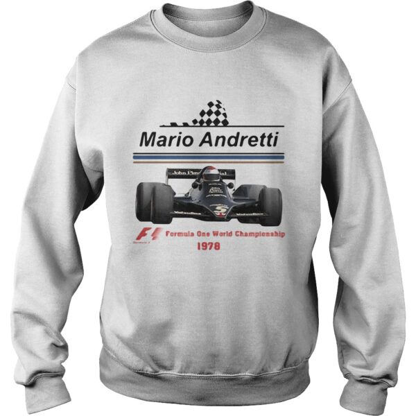 Mario andretti racing athletes formula one world championship 1978 shirt