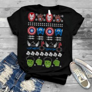 Marvel The Avengers Ugly Christmas T Shirt