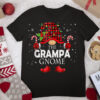 Matching Family Funny The Grampa Gnome Christmas PJ Group T Shirt