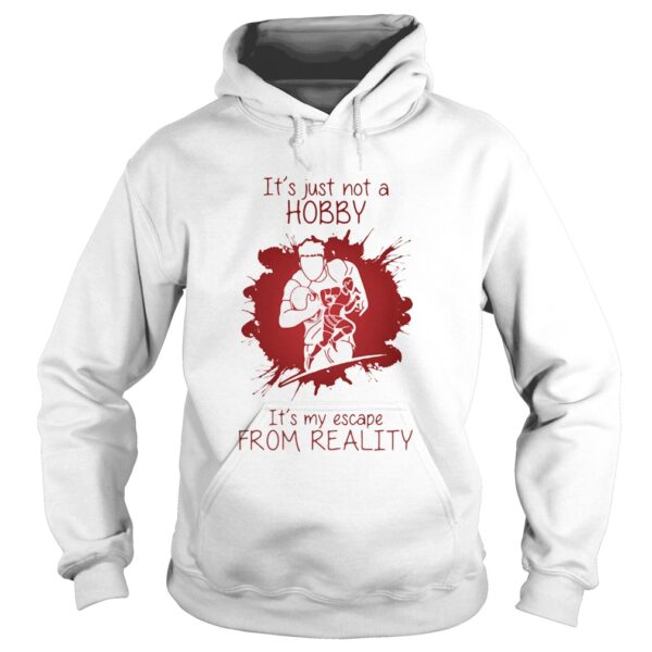 Men Playing Rugby Its just not a Hobby Its my escape from reality color shirt