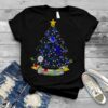 Merry And Bright Los Angeles Dodgers MLB Christmas Tree 2022 Shirt