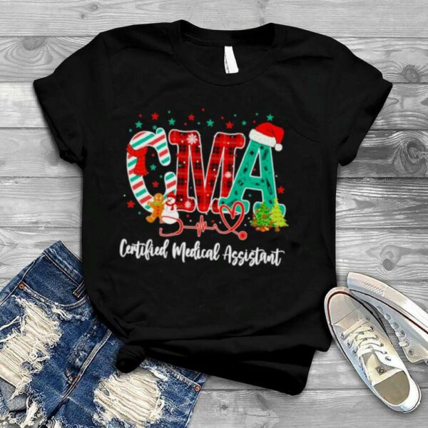 Merry Christmas CMA Certified Medical Assistant shirt