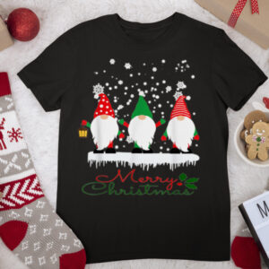 Merry Christmas Gnome Shirt Funny Family Xmas Kids Adults T Shirt