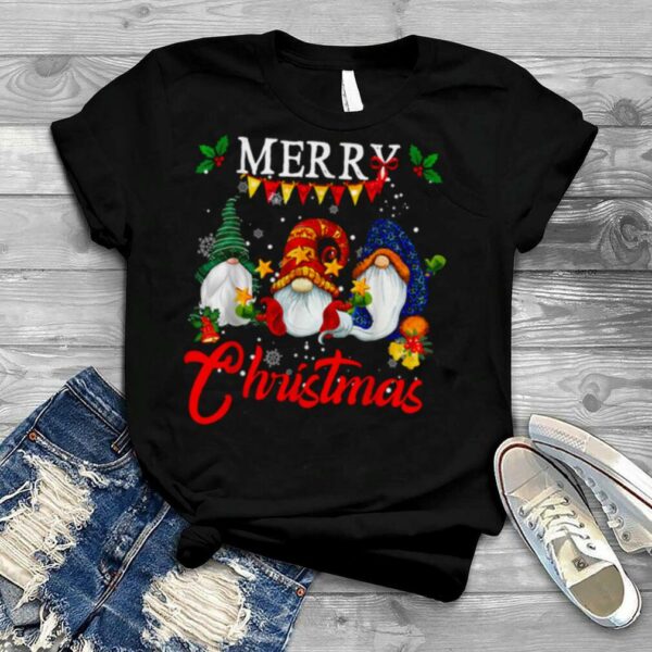 Merry Christmas Gnomies Christmas Gnome Xmas Women Shirt