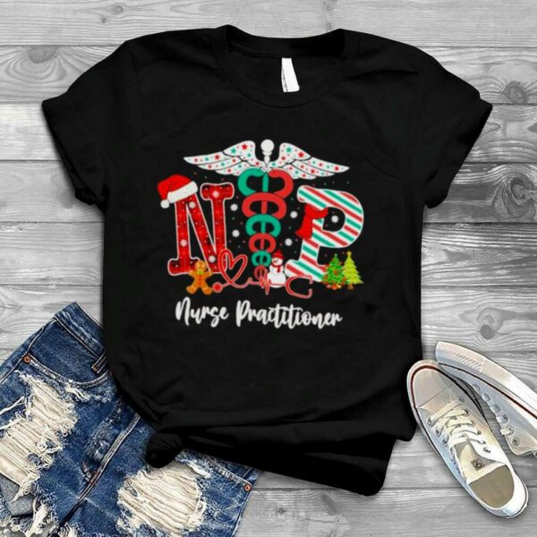 Merry Christmas NP Nurse Practitioner shirt