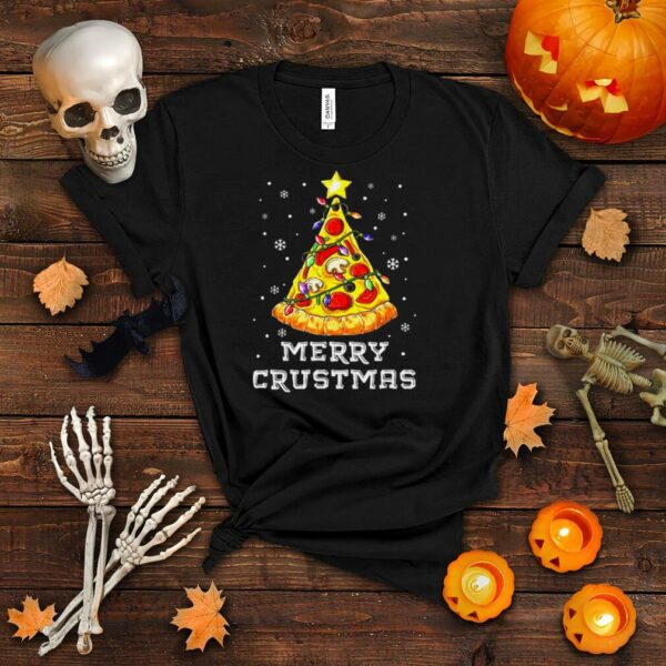 Merry Christmas Pizza Christmas Tree Xmas Sweatshirt