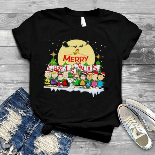 Merry Christmas The Peanuts Characters Shirt