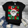 Merry Christmas Vibes Family Santa 2022 Groovy Squad Xmas T Shirt