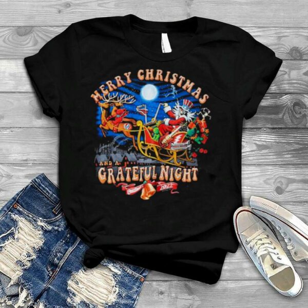 Merry Christmas and a Grateful Night Christmas 2022 shirt