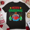 Merry Cruisemas Family Cruise Christmas 2021 Funny Boat Trip T Shirt