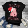 Merry Pigmas Christmas Pig And Santa Hat shirt