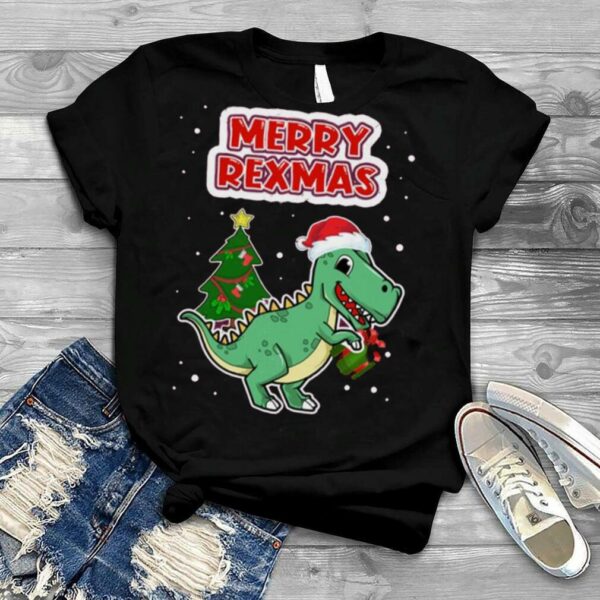 Merry Rexmas Dino Dinosaur Christmas Ya Filthy Animal shirt