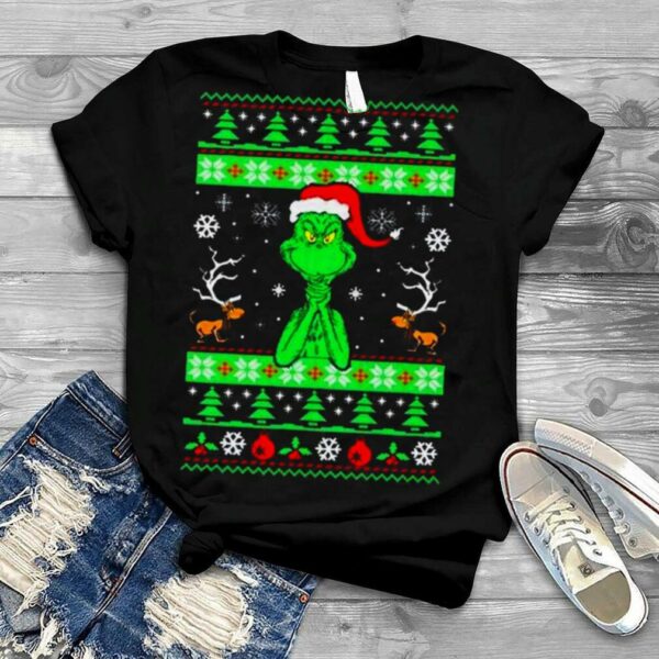 Merry Ugly Grinchmas Grinch Santa Christmas shirt