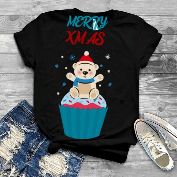 Merry Xmas Polar Bear Trending Santa Christmas shirt