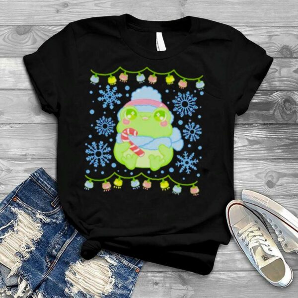 Merry frogmas Christmas shirt