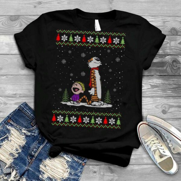 Mery Christmas Calvin And Hobbes shirt