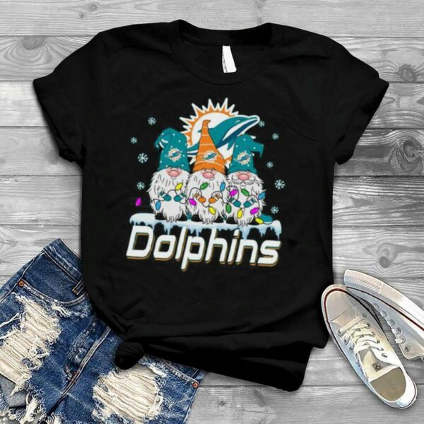 Miami Dolphins Football Gnomes Christmas 2023 shirt